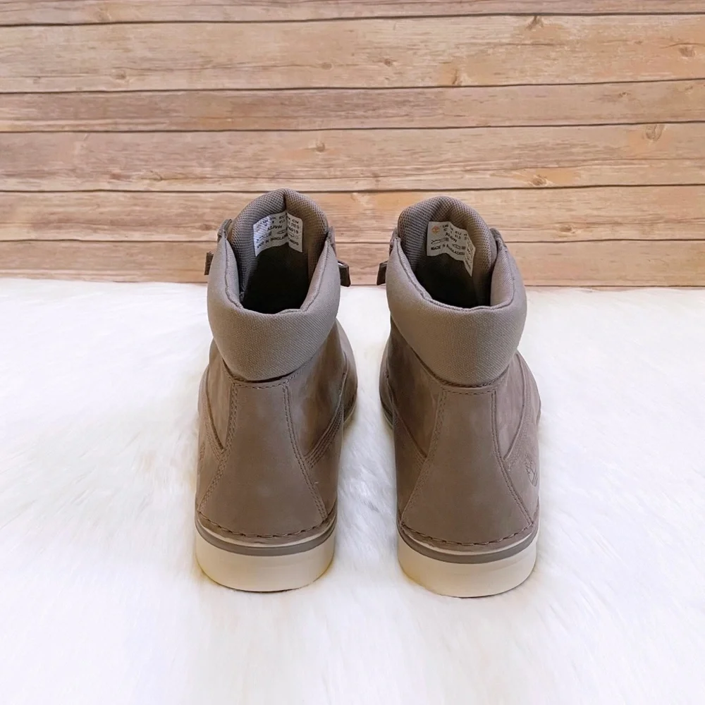 Timberland Women’s Brookton 6” Convenience Taupe Boots - Picture 2 of 7